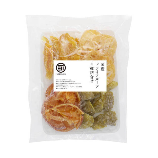 国産ドライフルーツ4種詰合わせ